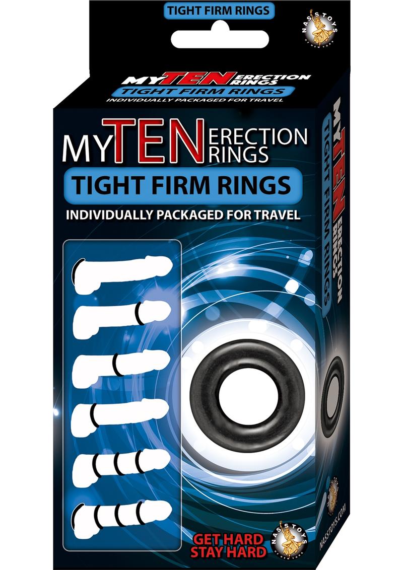 MYTEN Erection Rings Tight Firm Rings for Lasting Performance