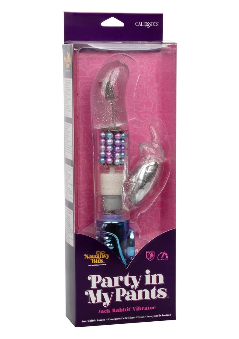 Naughty Bits Party In My Pants Wireless Jackrabbit Vibe Toy