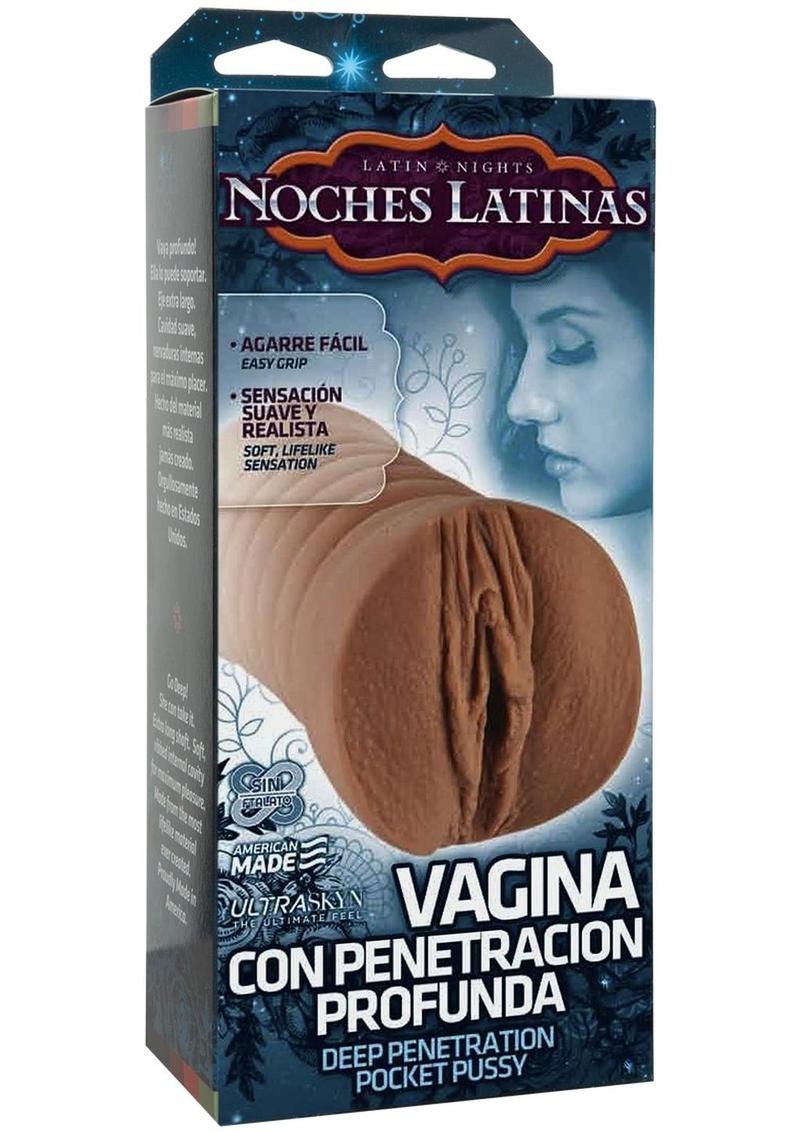 Noches Latina Penetration Pocket Pussy Realistic Masturbator