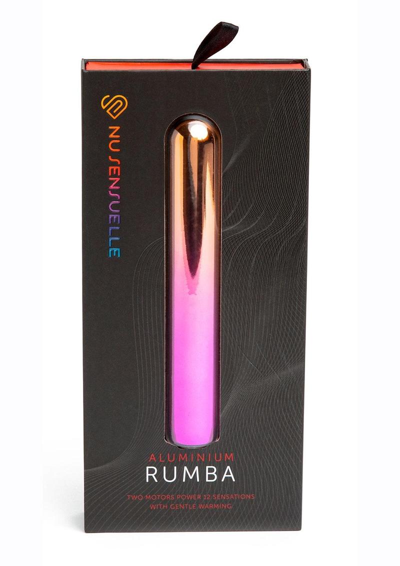 Rumba Aluminium Rechargeable Warming Sensuelle Bullet