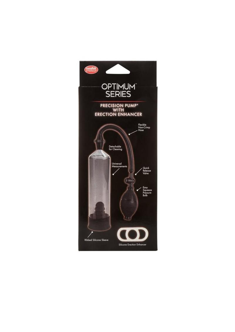 CalExotics Optimum Series Precision and Comfortable Pump with Erection Enhancer