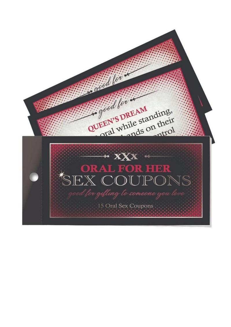 Oral For Her Sex Coupons Steamy Coupons Wild And Tantalizing Fun