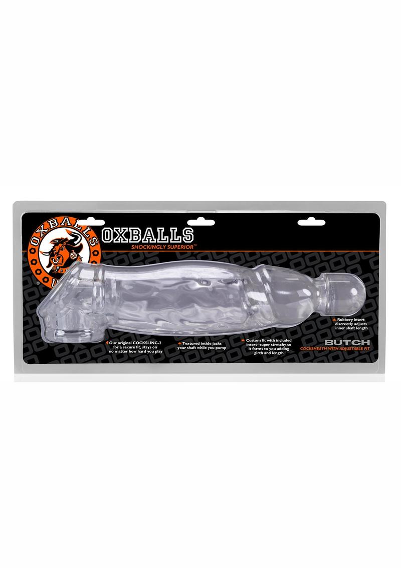 Oxballs Butch Cock Sheath With Body Safe Material Penis Extender