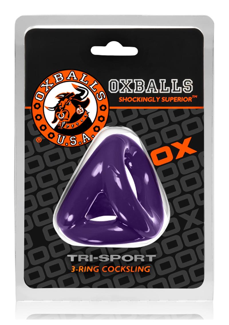 OxBalls Tri Sport 3 Ring Cocksling Silicone
