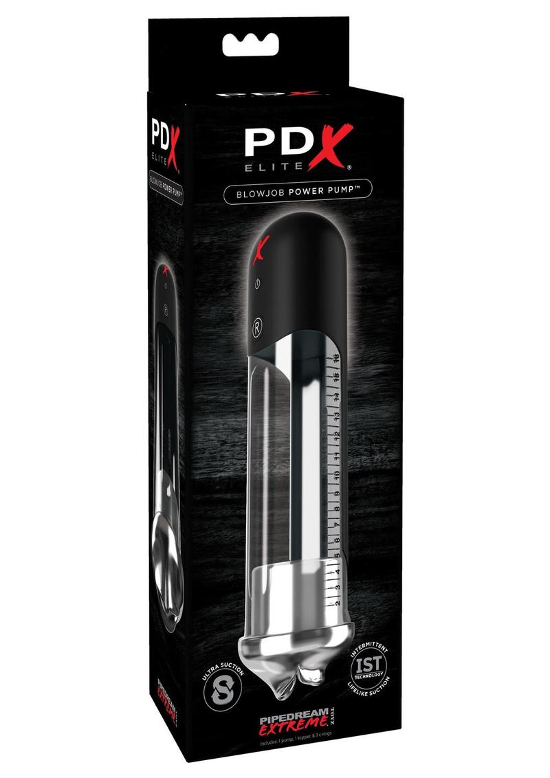 PDX Elite Blowjob Power Pump Ultra Suction Masturbator