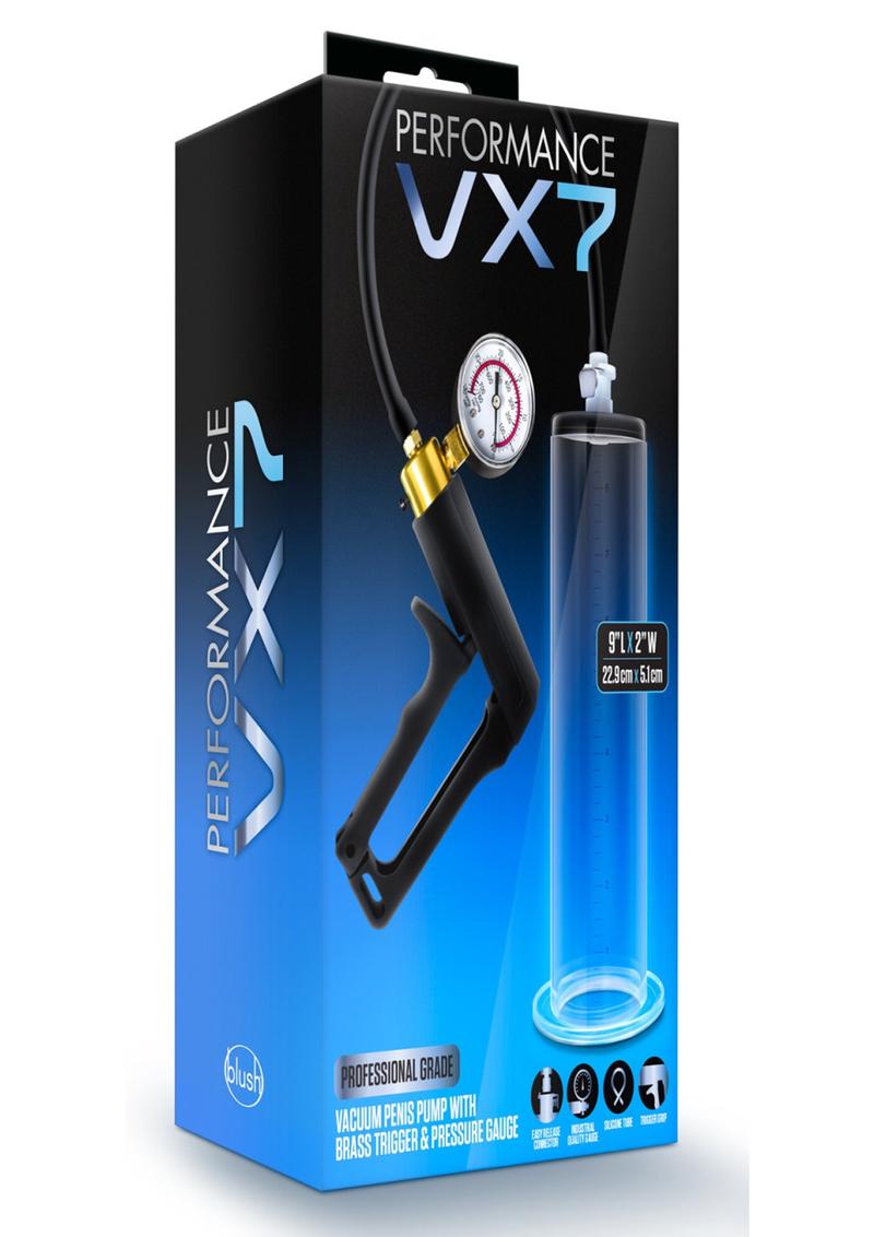 Performance VX7 Vacuum Penis Pump with Brass Trigger