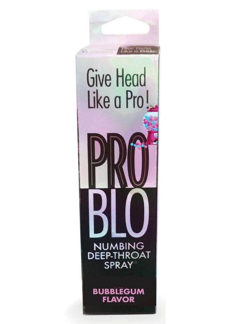 Pro Blo Numbing Deep Throat Spray Bubblegum