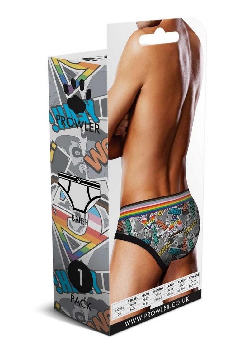 Prowler Comic Book Men’s Brief Vibrant Graphic Underwear
