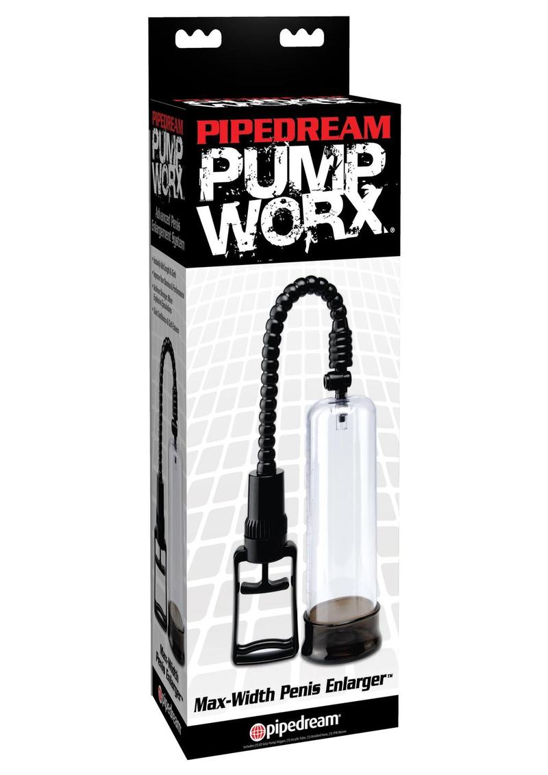 Pipedream Worx Enlarger Girth Enhancement Max-Width Penis Pump