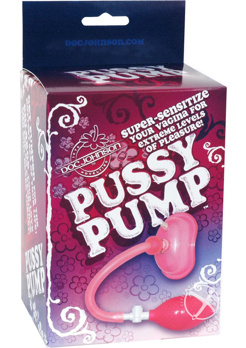 Doc Johnson Pussy Pump Super Sensitize Your Vaginal Area