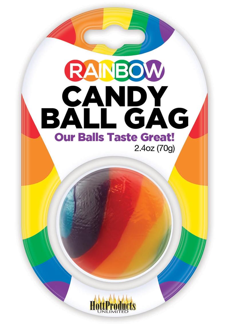 Hott Products Rainbow Candy Ball Gag