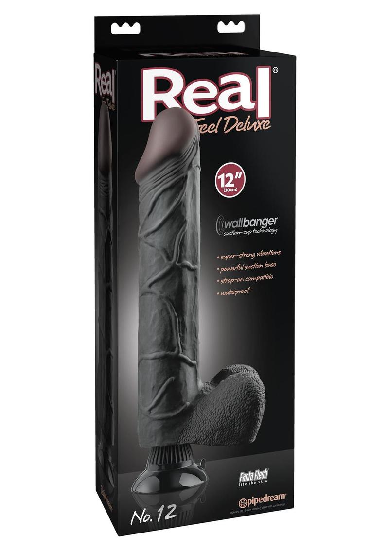 Real Feel Deluxe No. 12 Wallbanger Vibrating Dildo