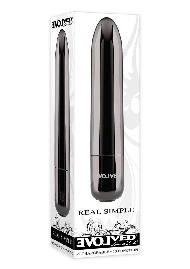 Evolved Real Simple Rechargeable Bullet Vibrator