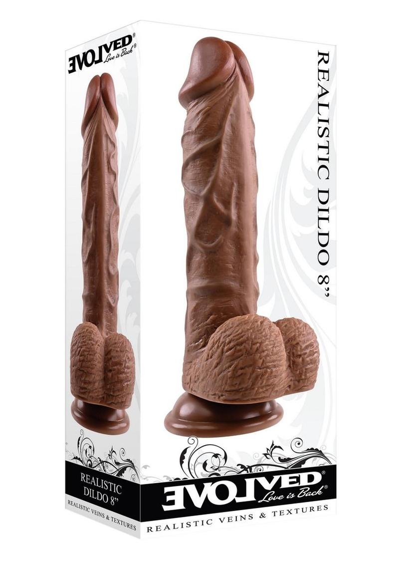 Evolved Realistic Dildo Ultra Suction Base
