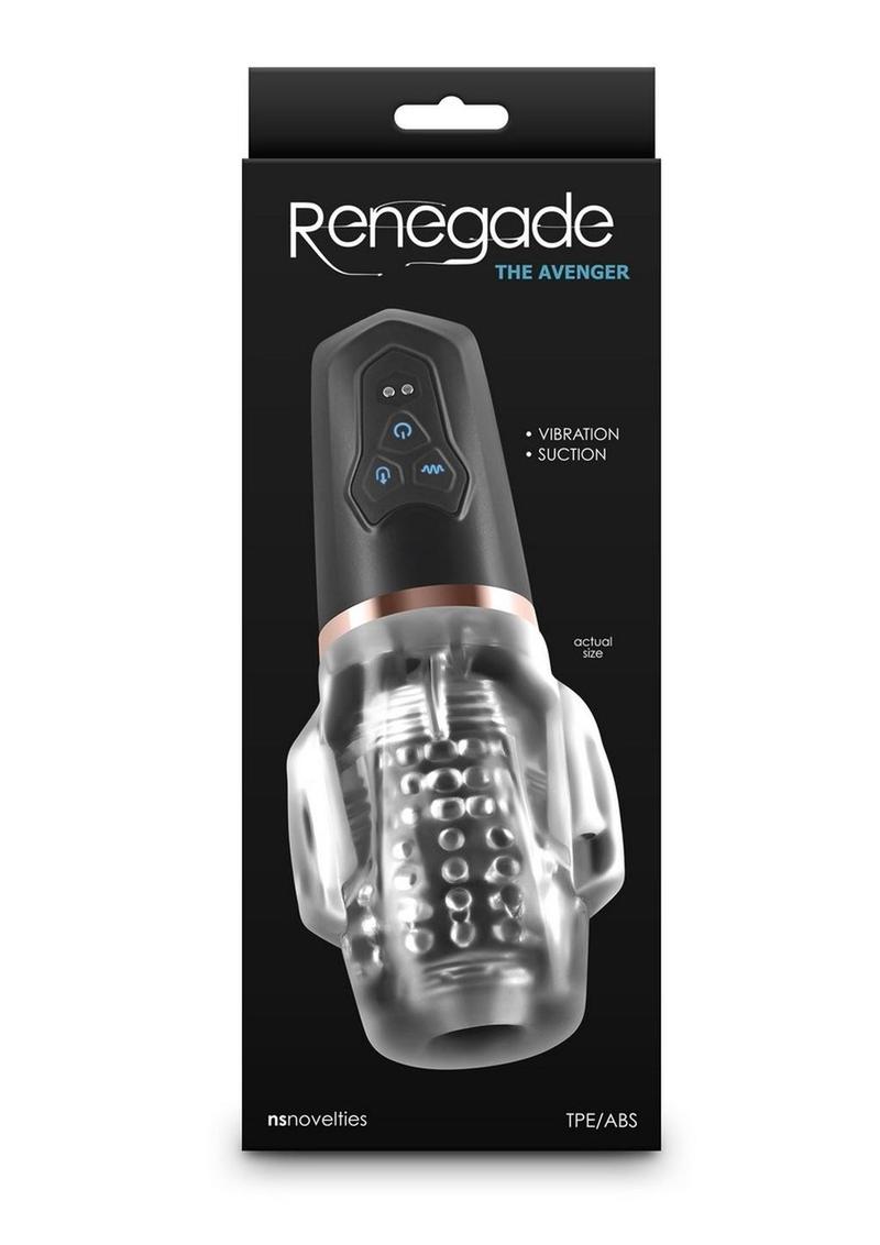 Renegade The Avenger Vibrating And Suction Mouth Stroker