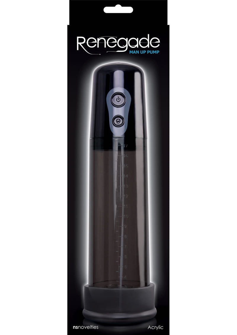 Renegade Man Up Pump Rechargeable Electric Penis Pump