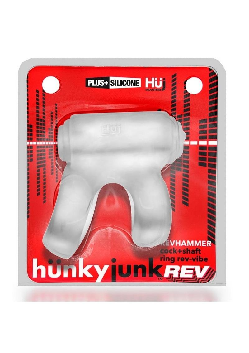 Hunky Junk RevHammer Shaft Vibrating Cock Ring