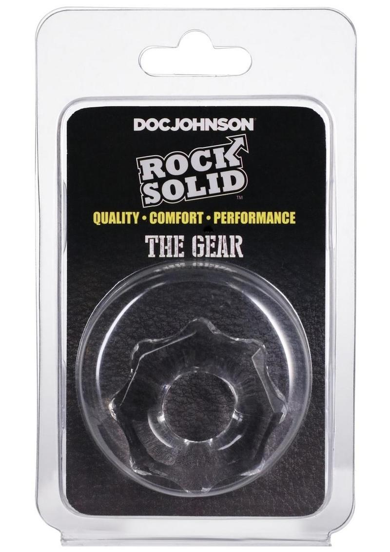 Doc Johnson Rock Solid The Gear Silicone Cock Ring