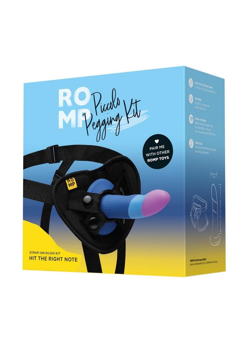 Romp Piccolo Pegging Kit Adjustable Strap-On Experience