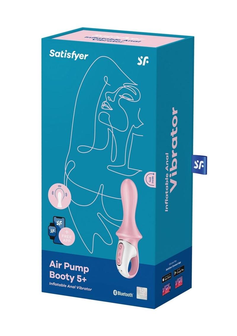 Satisfyer Air Pump Booty 5+ Rechargeable Anal Vibrator