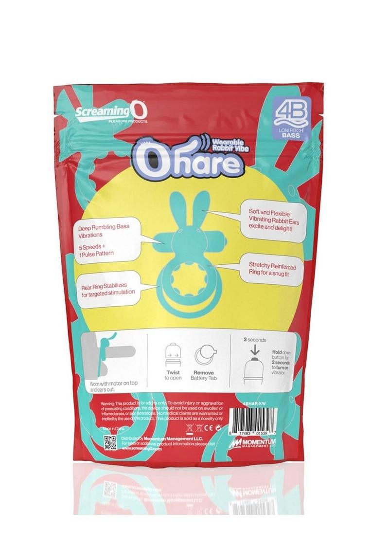 Screaming O 4B Ohare Vibrating Cock Ring