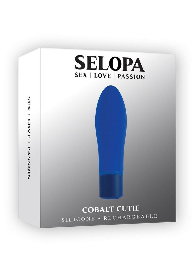 Selopa Cobalt Cutie Rechargeable Bullet Vibrator - Blue
