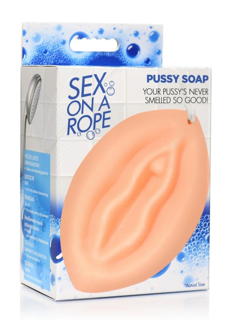 Sex on a Rope Pussy Soap Cleansing Fun And Fragrant Shower Experience