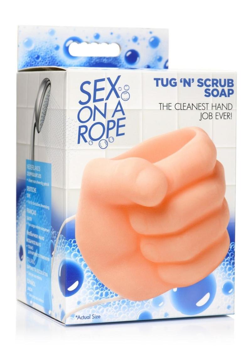 Sex On A Rope Tug N Scrub Hand Job Soap