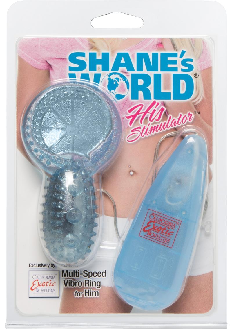 Shane’s World His Stimulator Multi-Speed Vibro Ring for Him