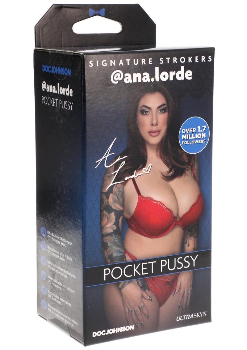 Signature Strokers AnaLorde Pocket Pussy