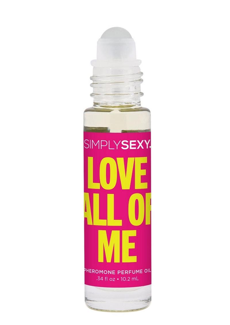 Simply Sexy Love All Of Me Pheromone Perfume Oil Roll-On