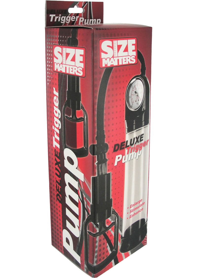 Size Matters Deluxe Trigger Comfortable Penis Pump