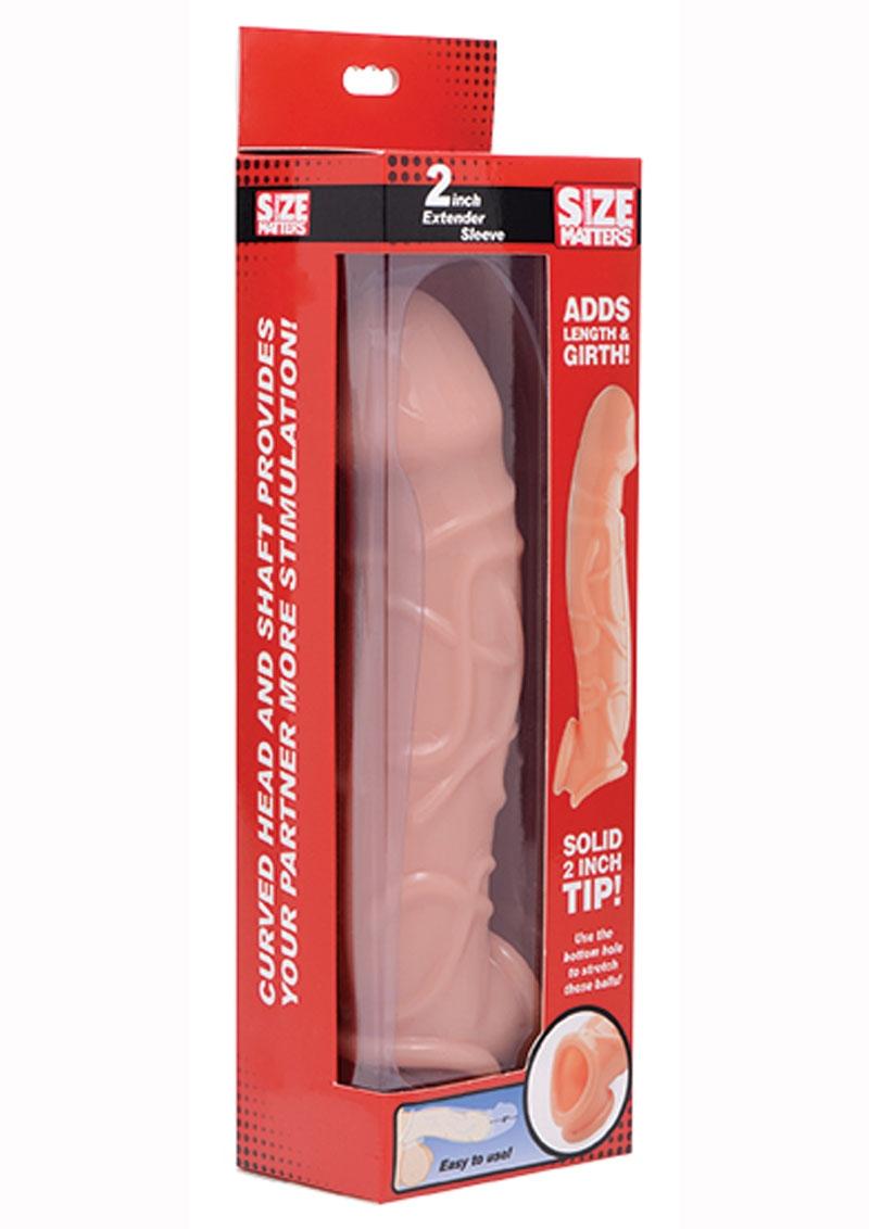 Size Matters Clear Penis Extender Sleeve
