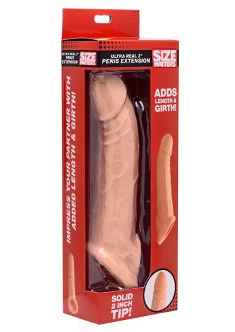 Size Matters Ultra Real Penis Extension Sleeve