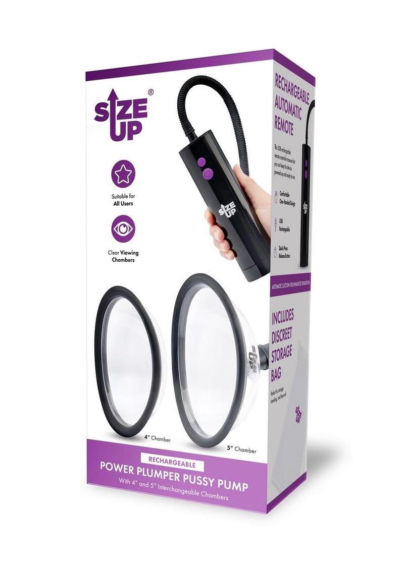 Size Up Rechargeable Power Plumper Pussy Pump