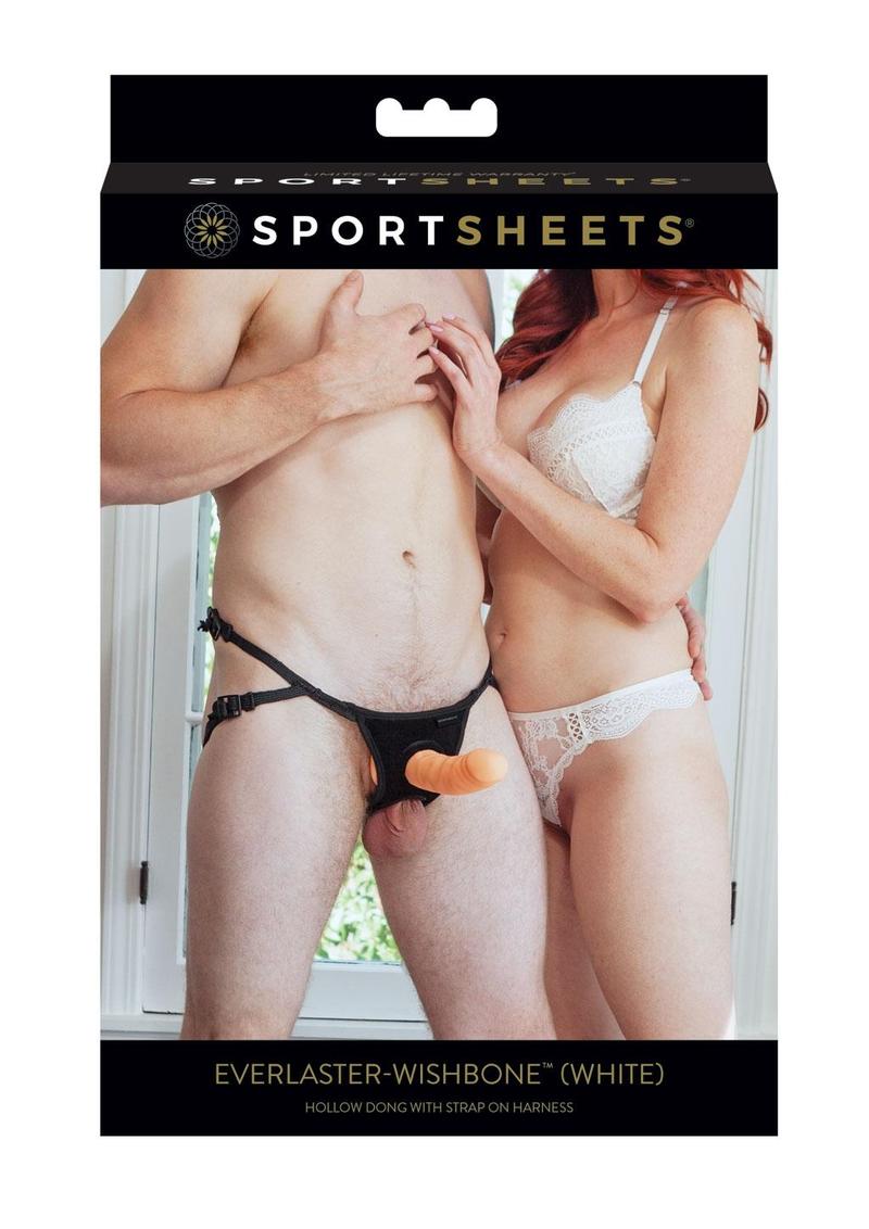Sportsheets Everlaster Wishbone Hollow Dong Strap-On Harness