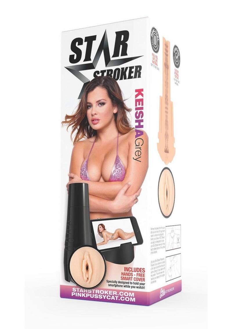 Star Stroker Keisha Grey's Pussy Stroker