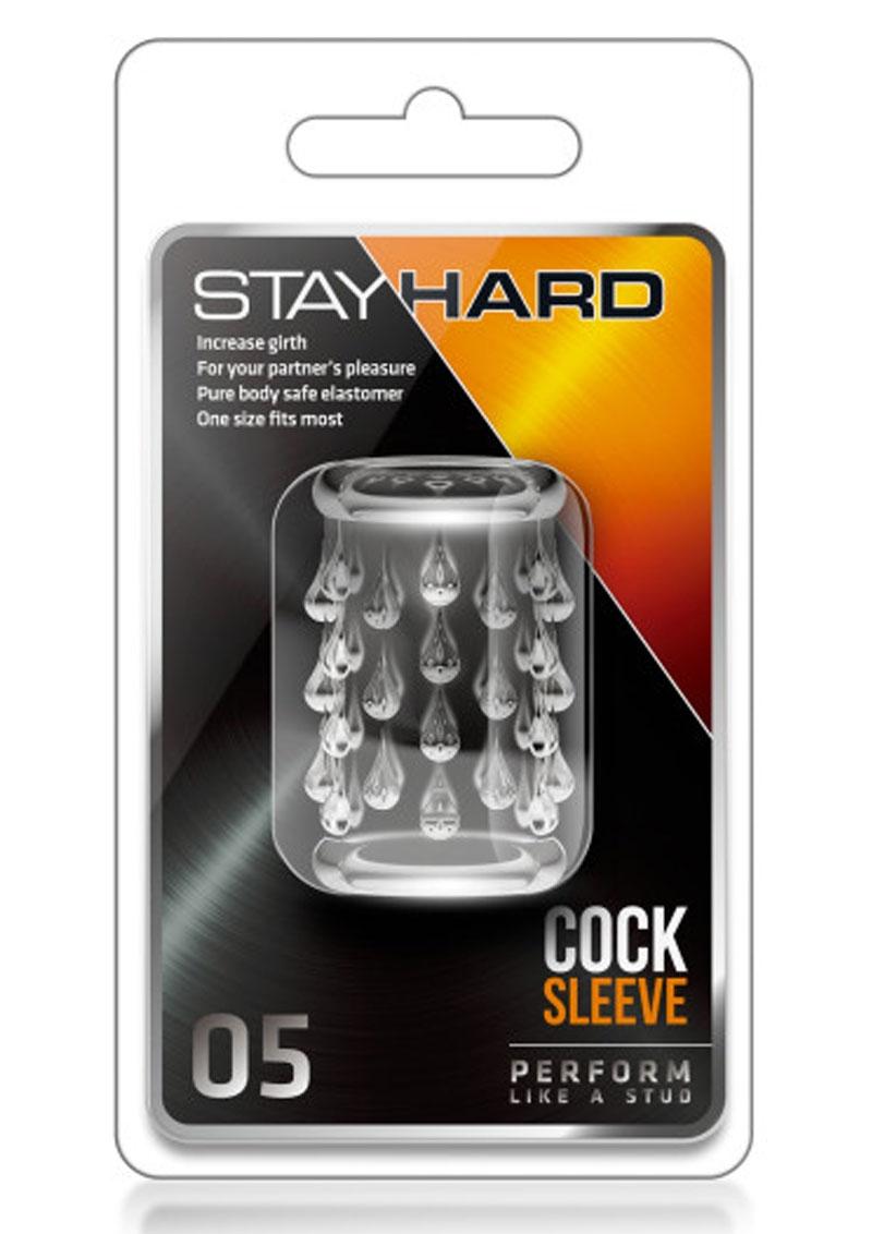 Stay Hard Cock Sleeve 05 Increase Girth Body-Safe Elastomer