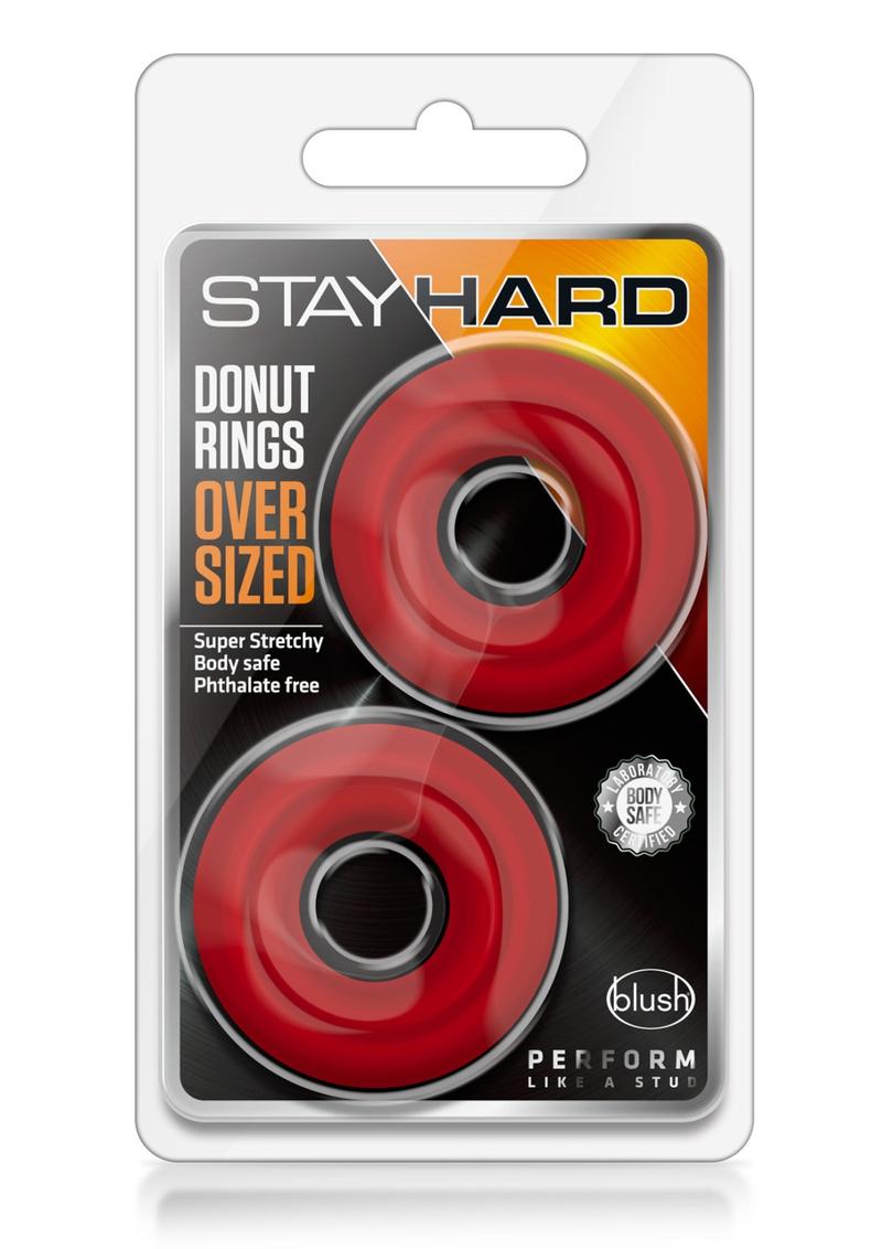 Stay Hard Donut Rings Oversized Comfortable And Body Safe Rings