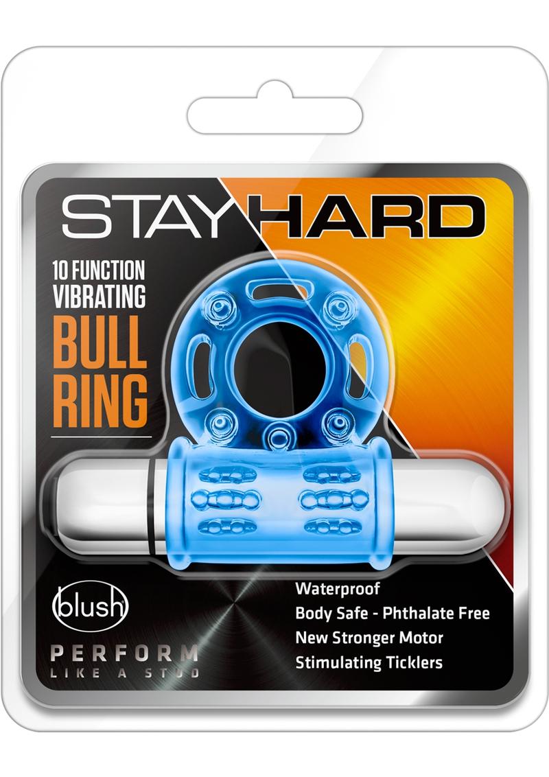 Stay Hard Vibrating Waterproof And Body Safe Bull Ring