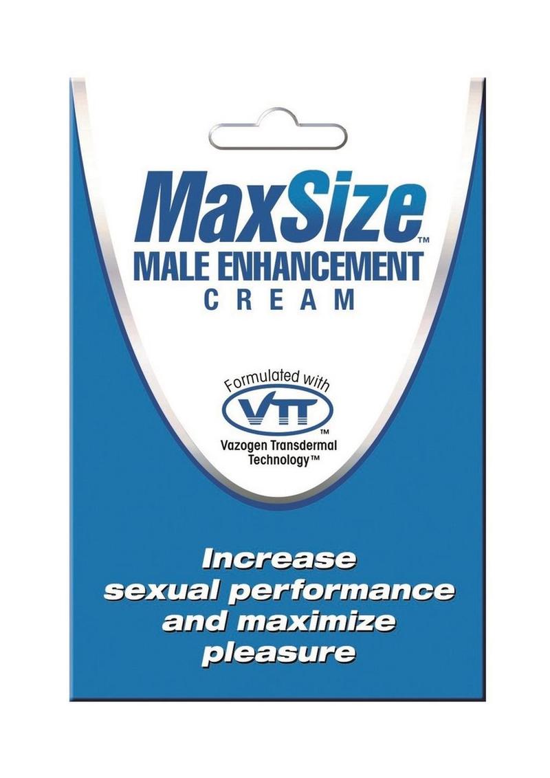 MaxSize Male Enhancement Cream Increase Performance