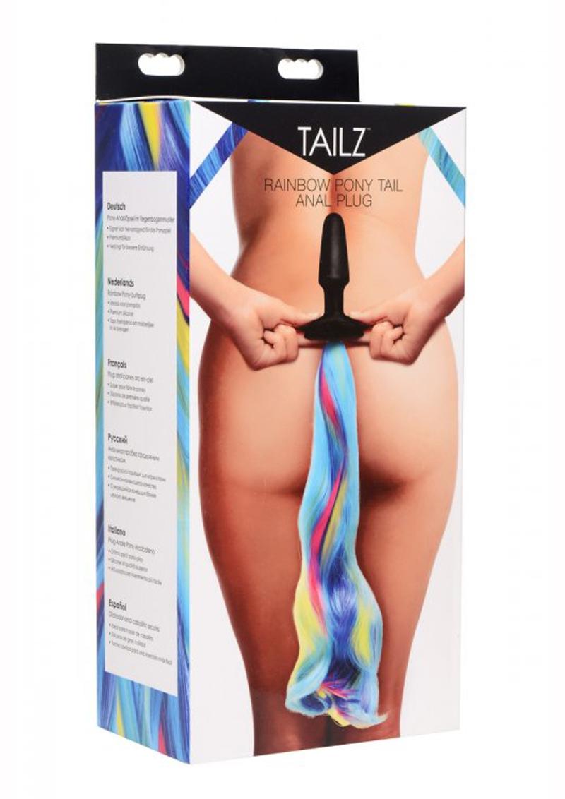 Tailz Hot Pink Pony Tail Anal Plug Fun and Flirty Anal Play Accessory
