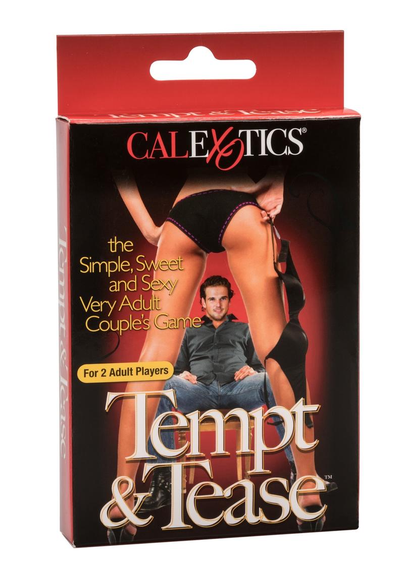 Tempt And Tease A Fun Sexy Adult Couples Game