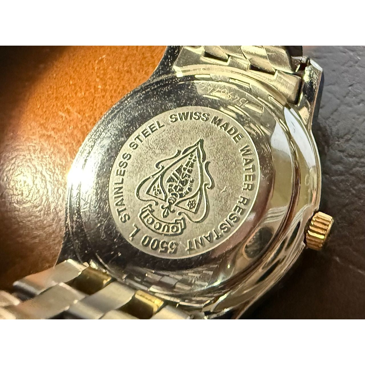 Gucci 5500L Ladies G-Class Two Tone Quartz Watch