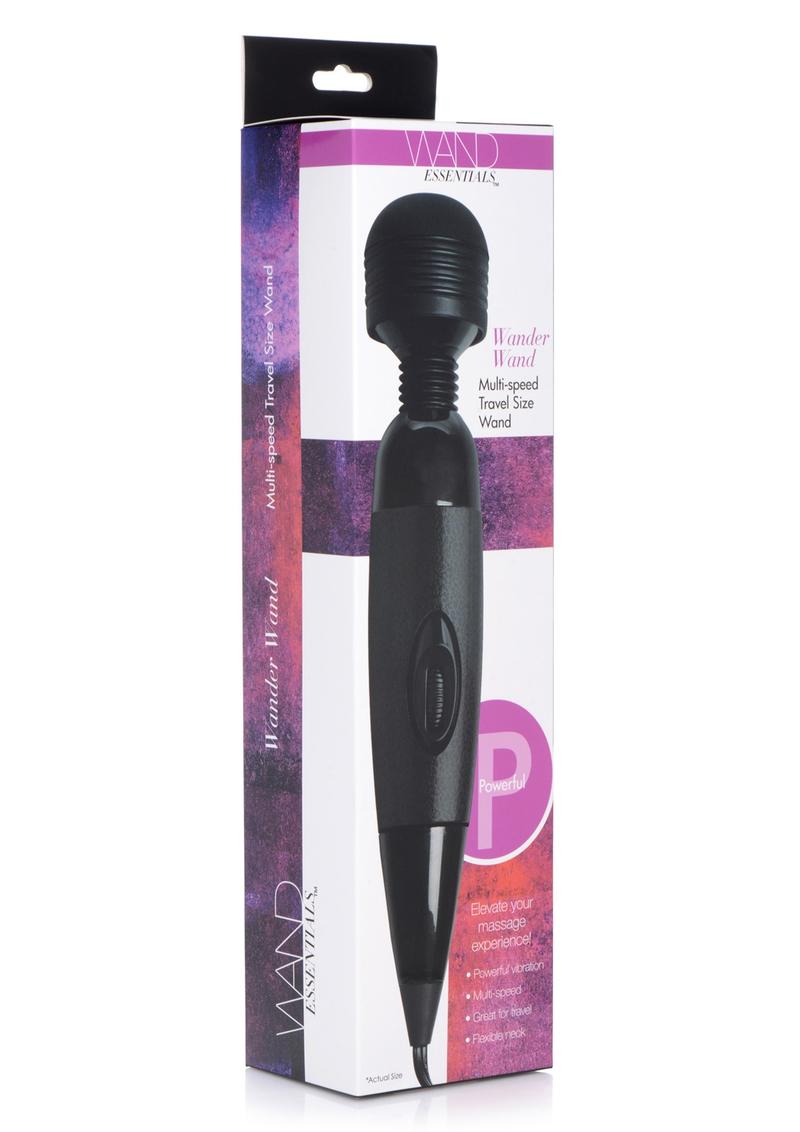 Wand Essentials Wander Wand Multi Speed Travel Size Vibrating Wand