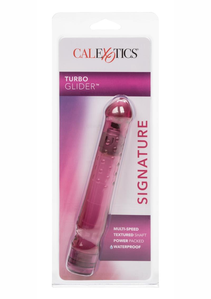 CalExotics Turbo Glider Signature Vibrator - Raspberry Crush