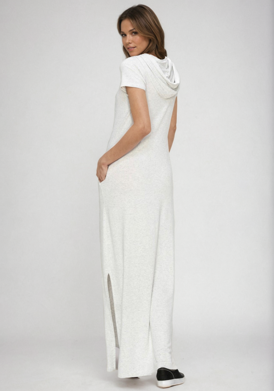 Luxe Lounge Hoodie Dress