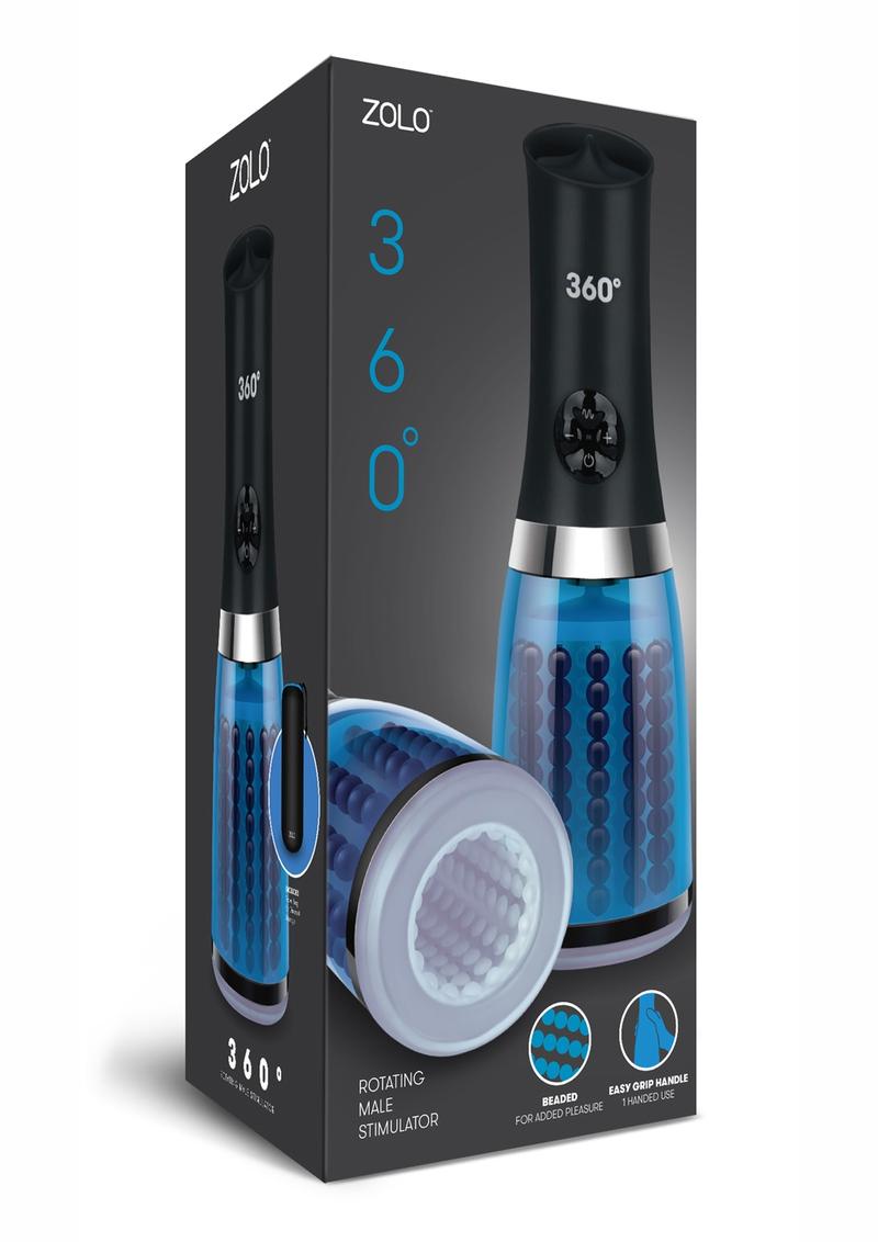 Zolo Rotating Beaded Male Stimulator