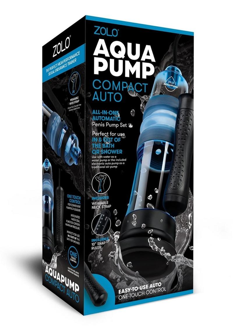 Zolo Aqua Pump Compact Auto All-in-One Automatic Penis Pump
