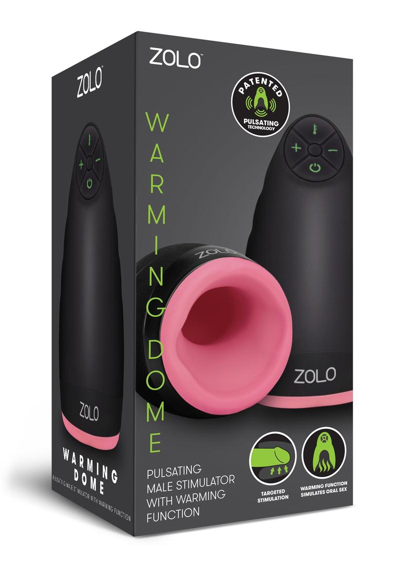 Zolo Warming Dome Pulsating Male Stimulator